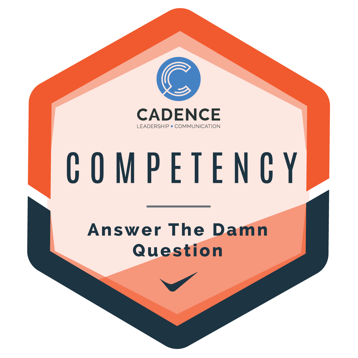 Cadence Competency Badge